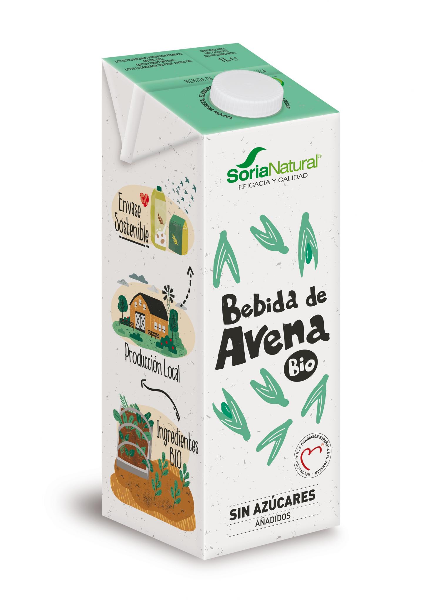 bebida de avena 100% vegetal