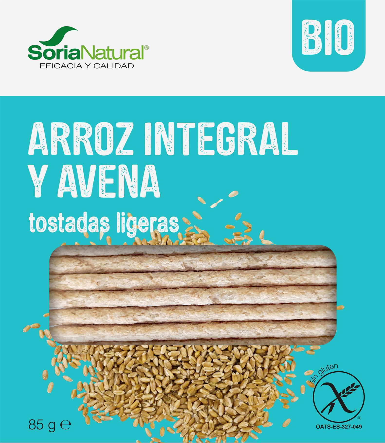 Tostadas ligeras arroz integral y trigo sarraceno - NATUR NERVION