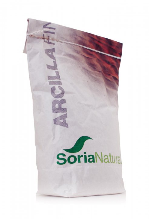 Soria Natural Arcilla blanca – Limpia en Profundidad – 100% de Pureza,  Textura Fina, Origen Natural - Puede Utilizarse como Mascarilla Facial